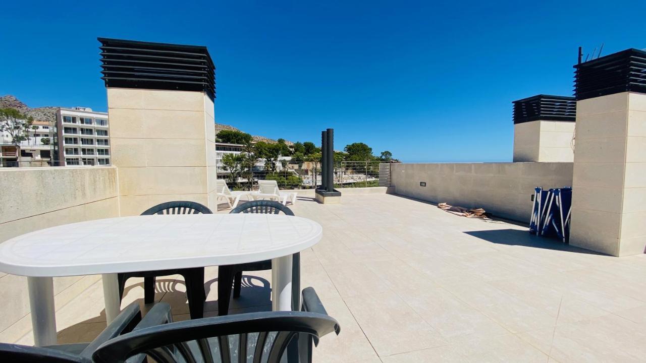 Mirador Blue - Penthouse Apartments With Roof Terrace Cala de Sant Vicenc Dış mekan fotoğraf