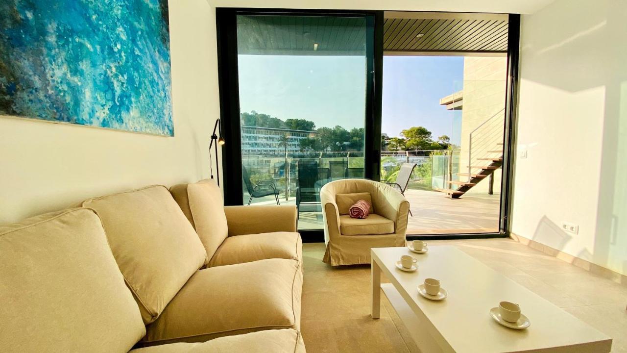 Mirador Blue - Penthouse Apartments With Roof Terrace Cala de Sant Vicenc Dış mekan fotoğraf