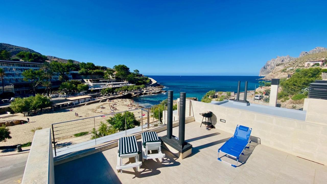 Mirador Blue - Penthouse Apartments With Roof Terrace Cala de Sant Vicenc Dış mekan fotoğraf