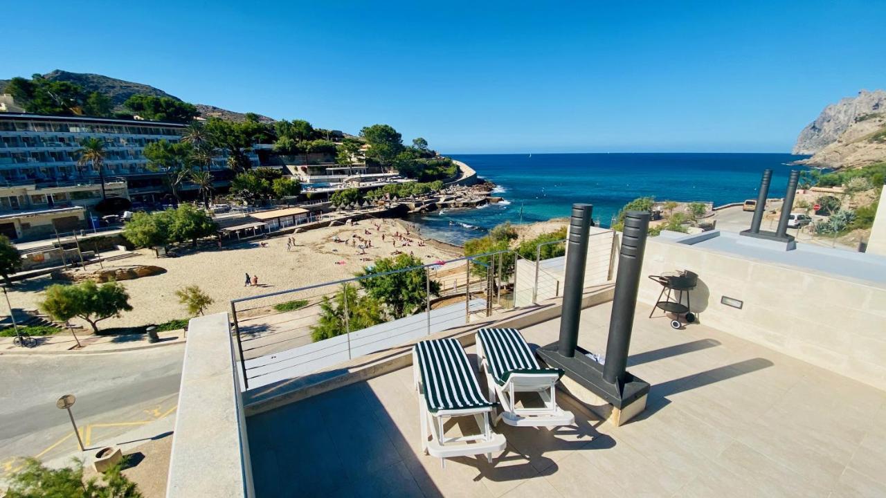Mirador Blue - Penthouse Apartments With Roof Terrace Cala de Sant Vicenc Dış mekan fotoğraf